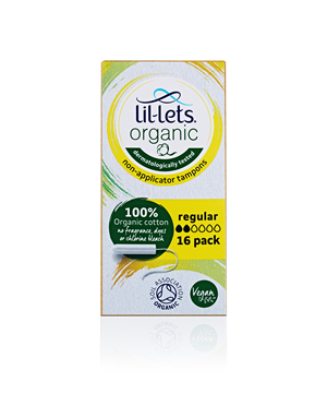 Lil-Lets Organic Regular Non-Applicator Tampons
