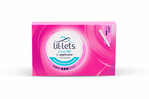 Lil-Lets Cardboard Applicator Super Tampons