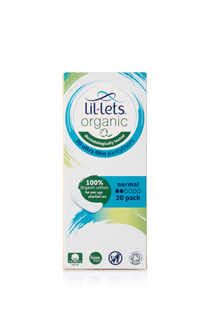 Lil-Lets Organic Ultra Thin Normal Panty Liners